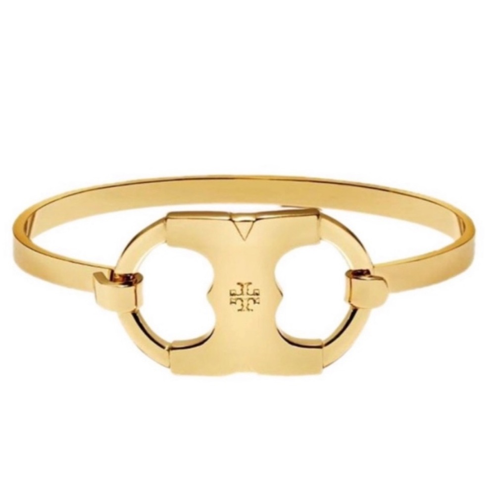 Tory Burch   ( SALE ) gold Gemini Link ID bracelet